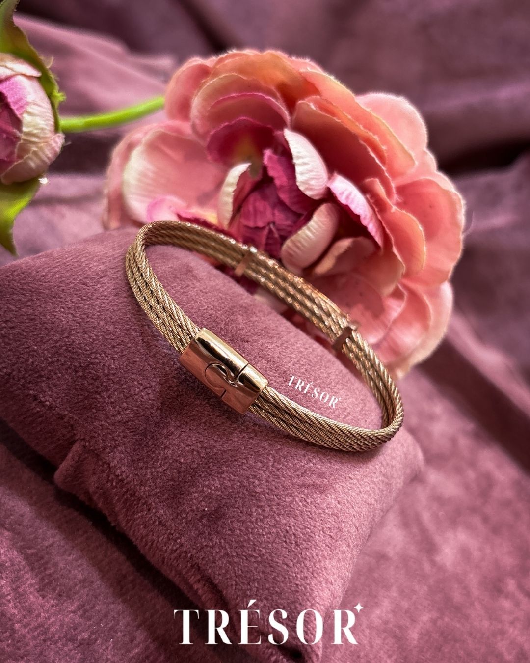 Rose Gold Rope Bracelets