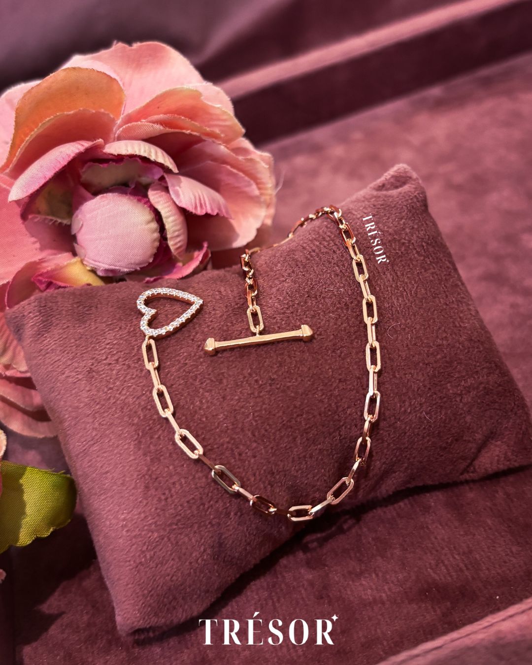 Heart Lock Bracelet