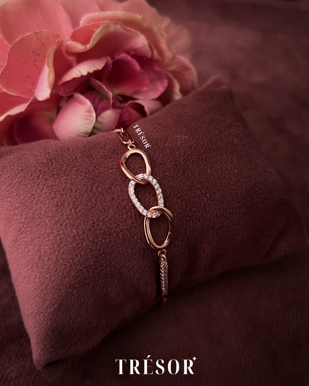 3 Links Dainty Bracelet