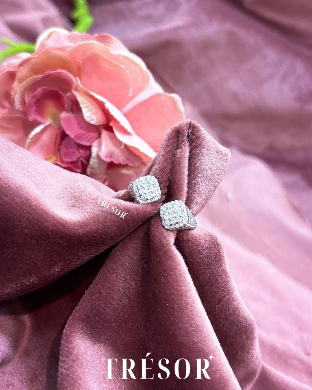 Double Square Open Ring