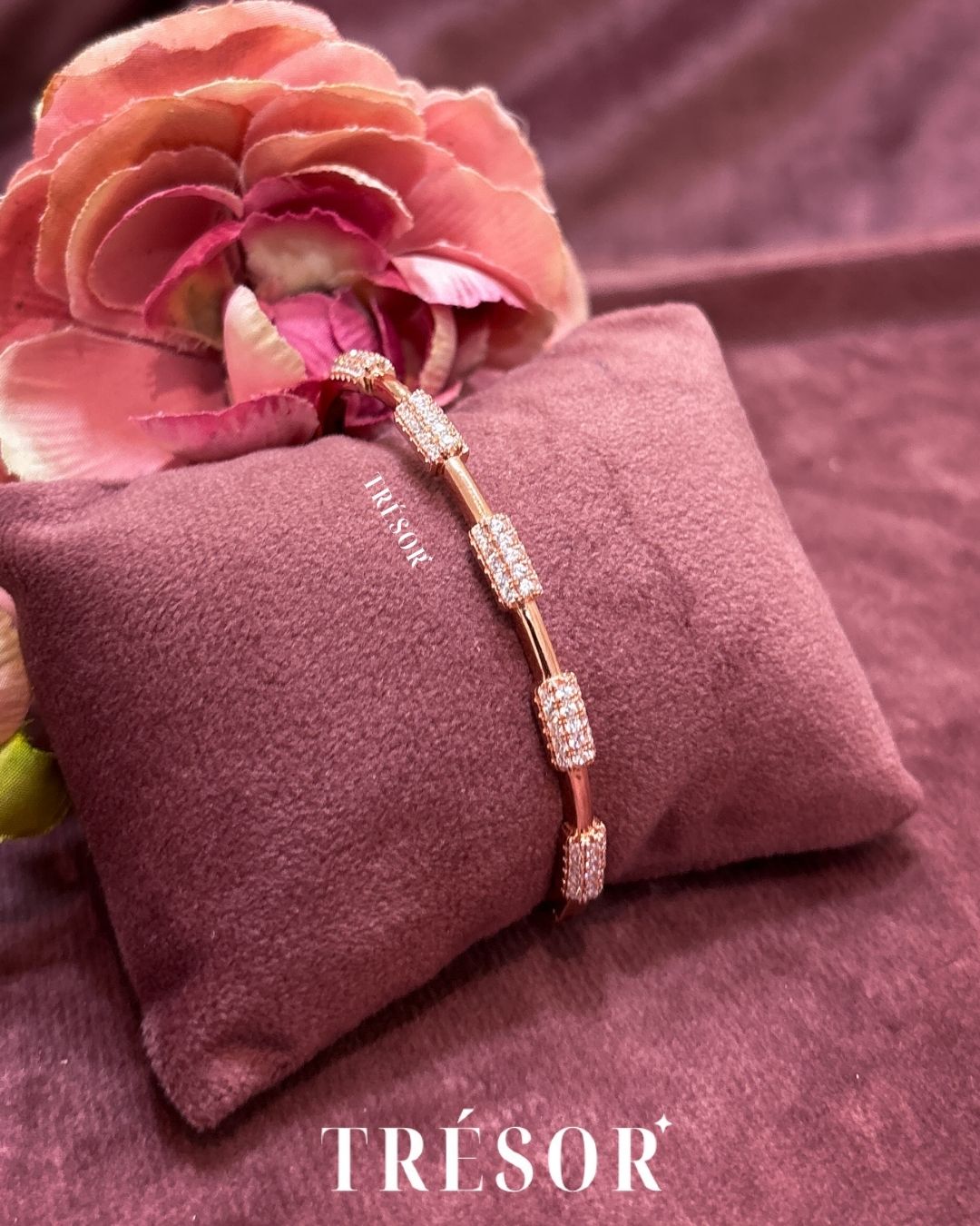 5 Studded Rectangle Bracelet (Kada)
