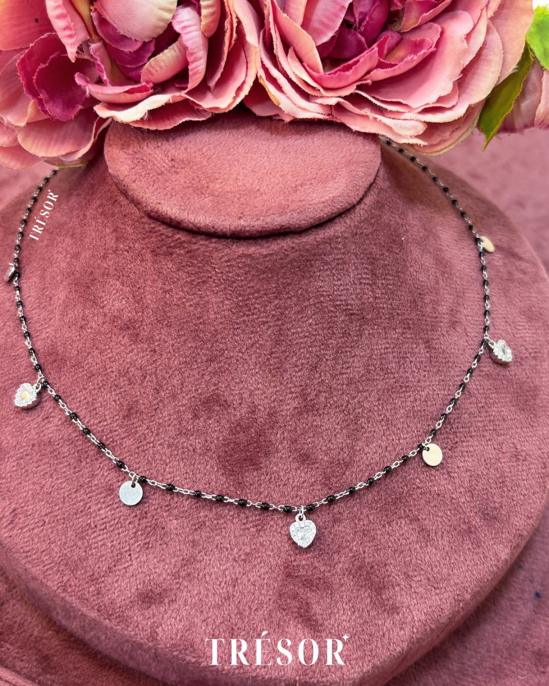 Dainty Hearts Charm Mangalsutra