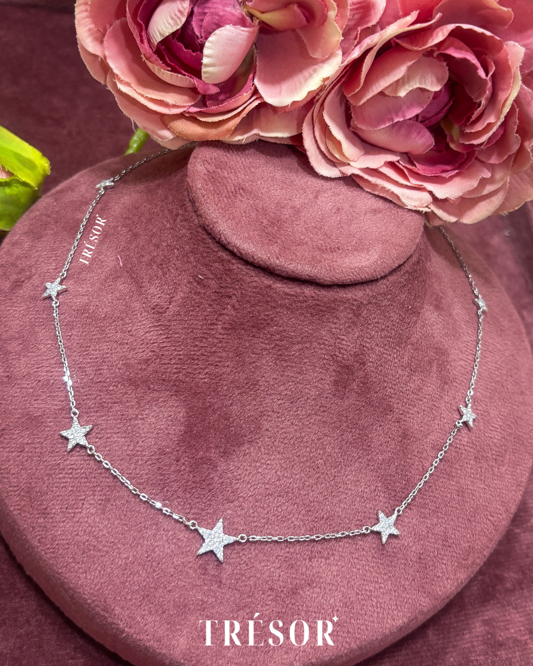 Big & Small Star Necklace