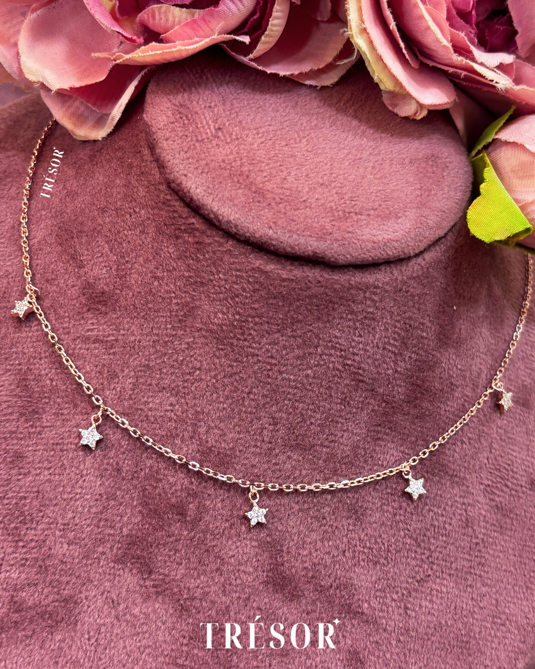 Micro Star Charms Necklace