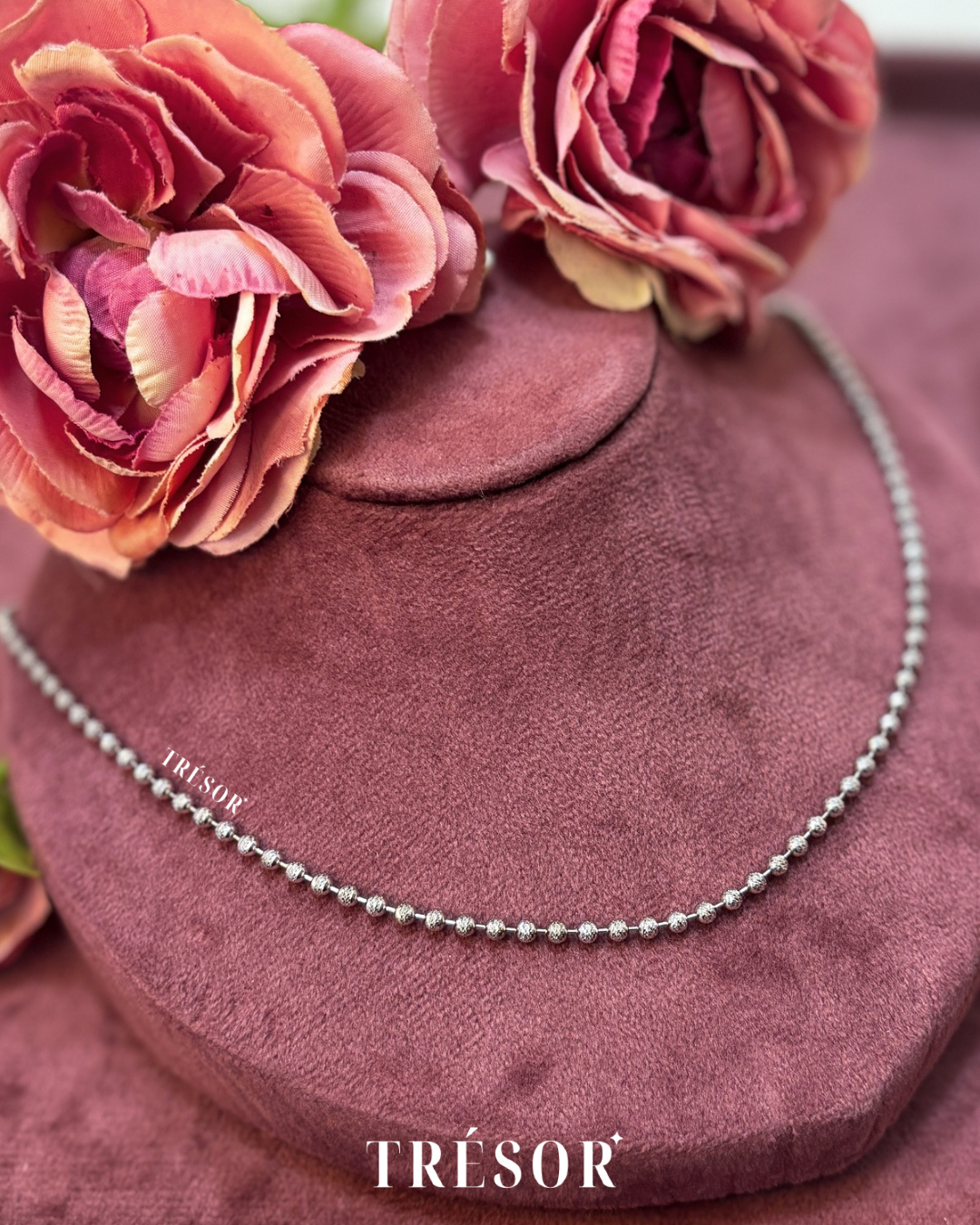 Silver Balls Necklace