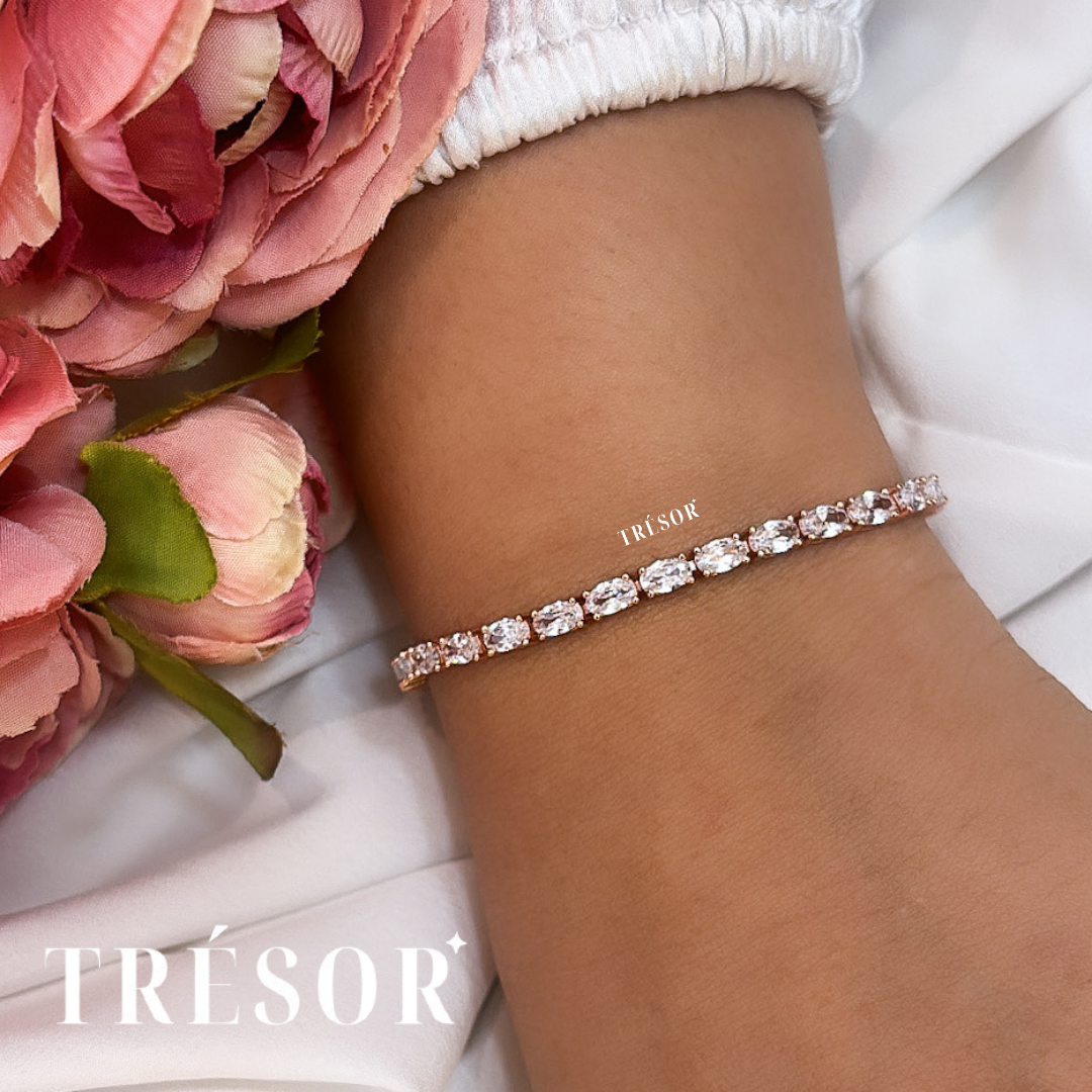 Oval Tennis Bracelet