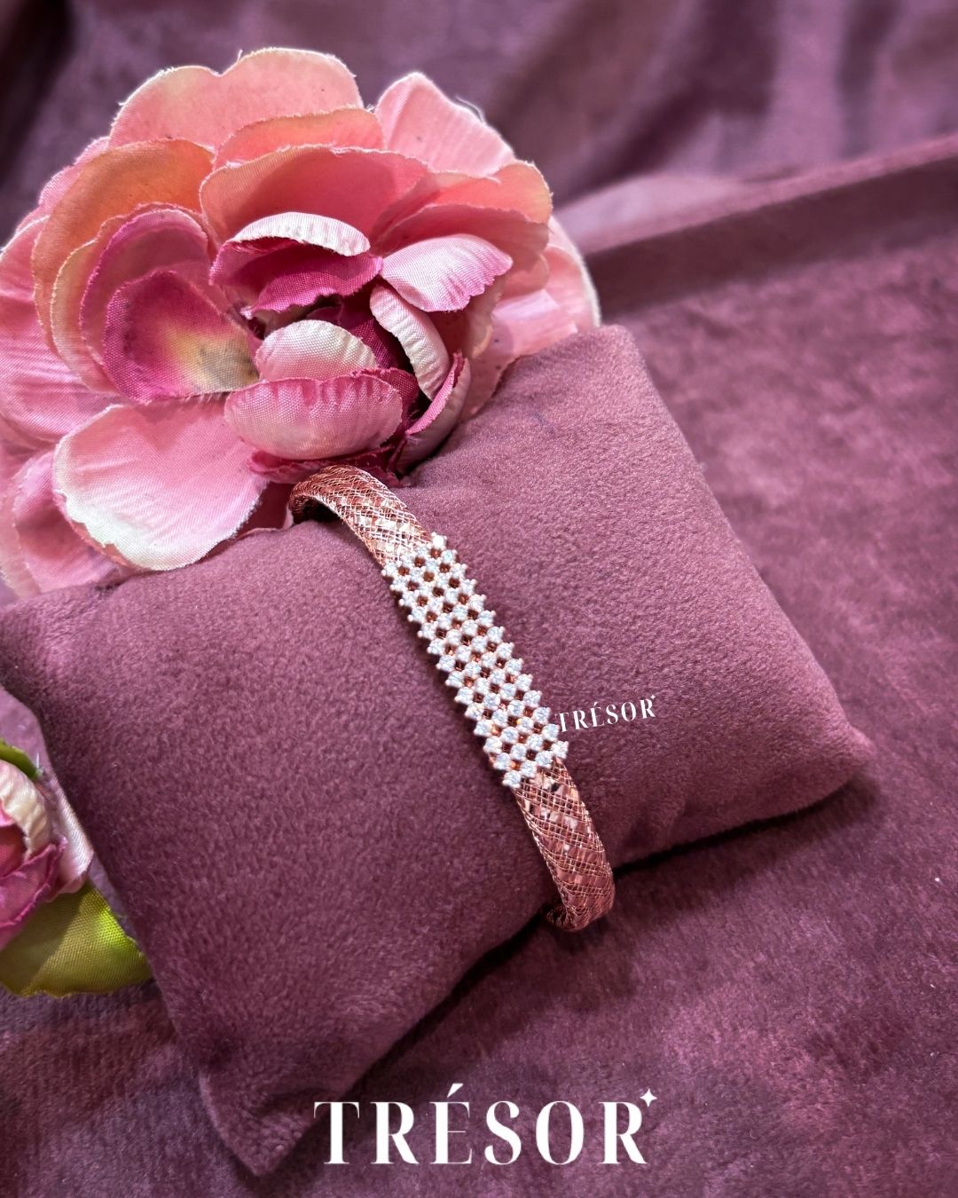 Mesh Studded Bracelet