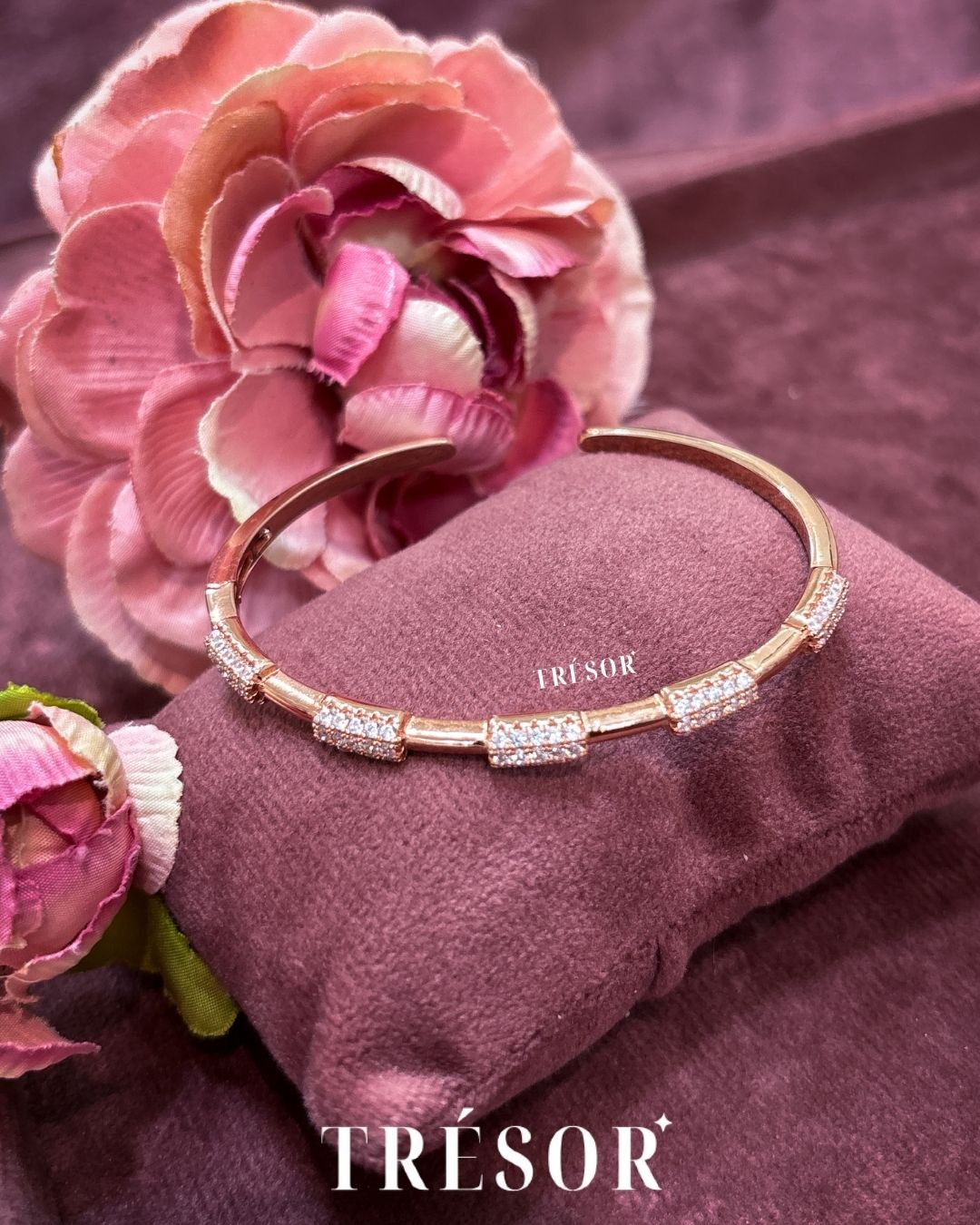 5 Studded Rectangle Bracelet (Kada)