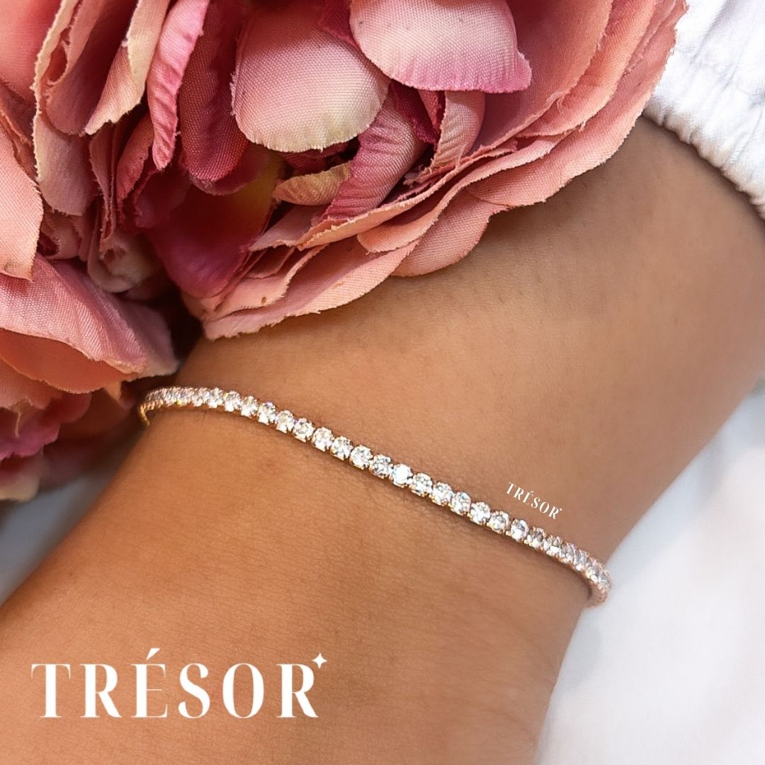 Adjustable Full Tennis Bracelet