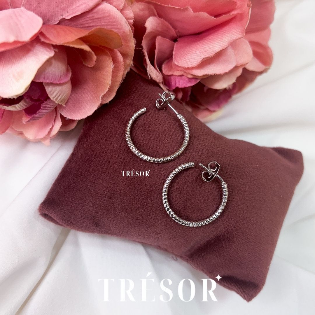 Italian Half Round Hoops