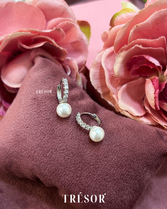 Pearl hoops