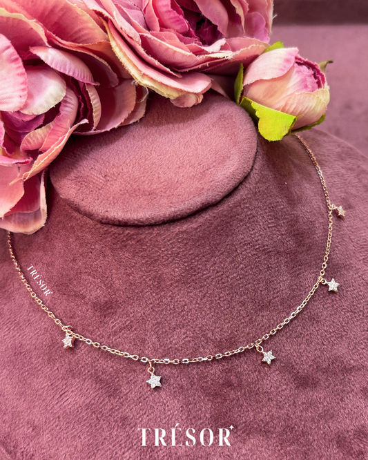 Micro Star Charms Necklace