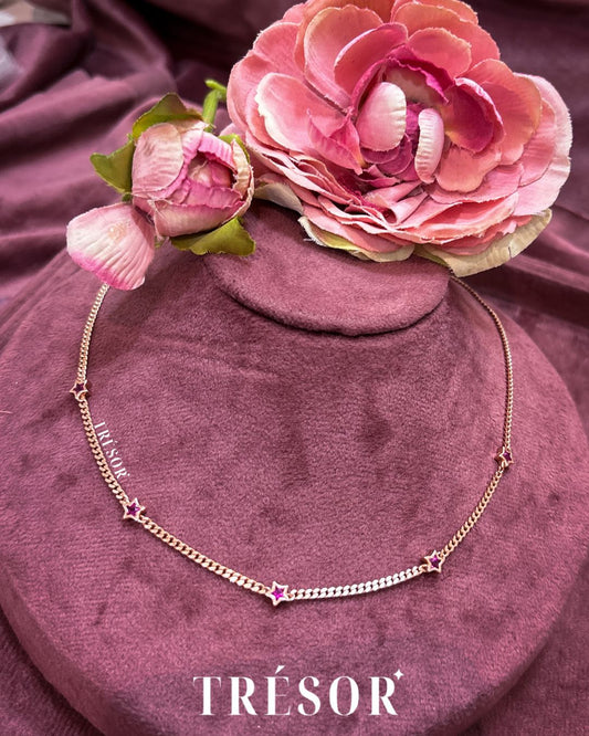 Link Chain Small Star Necklace