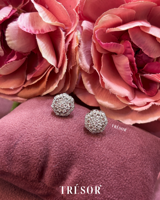 Hexagon Studded Studs