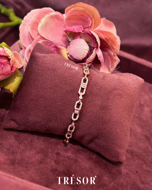 Geometric Link Bracelet