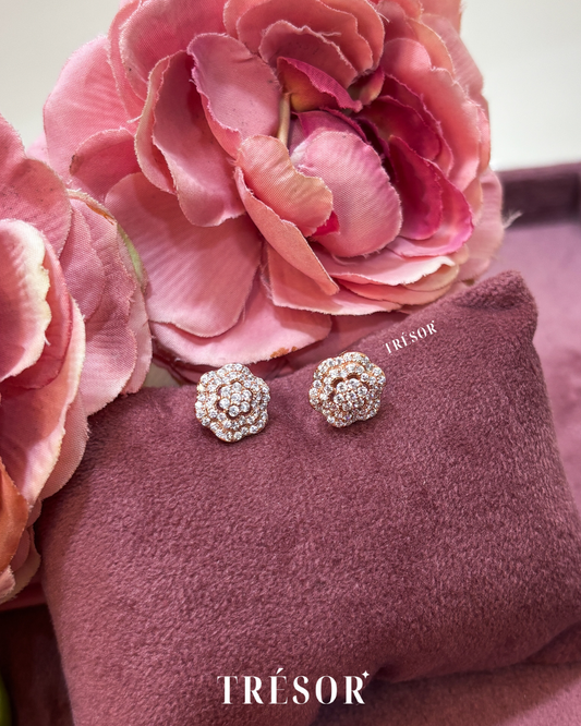 Flower Line Studs