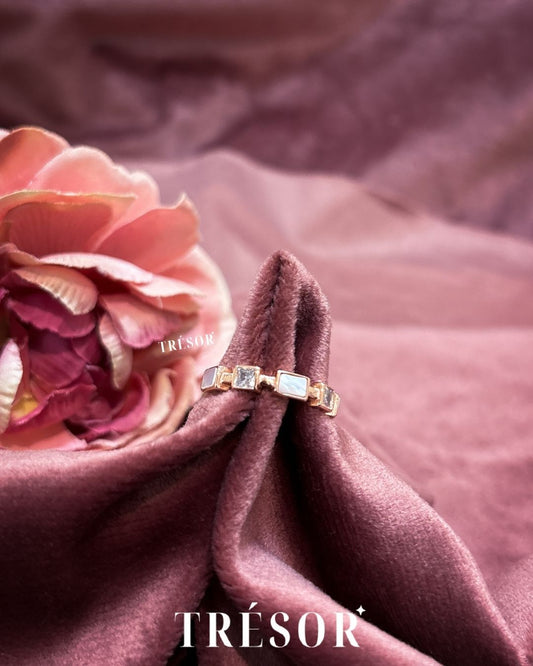 MOP Rectangle Ring
