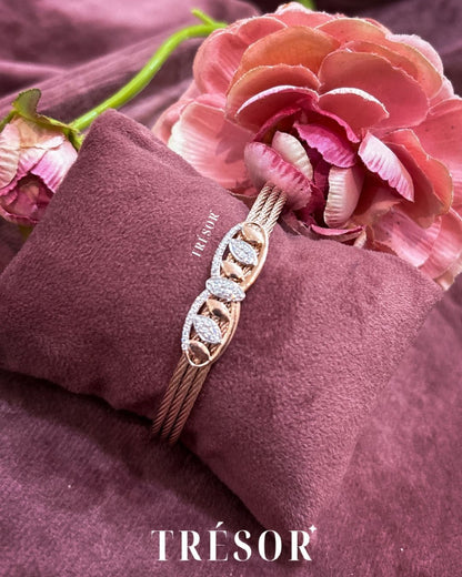 Rose Gold Rope Bracelets