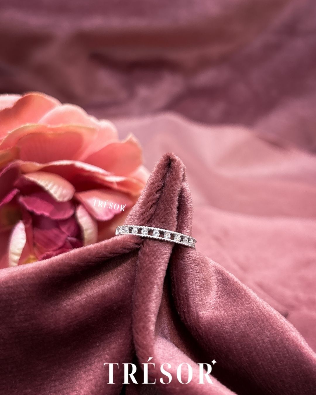 Micro Diamond Band Ring