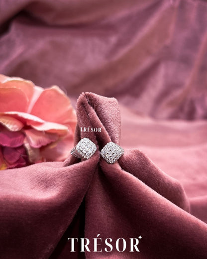 Double Square Open Ring
