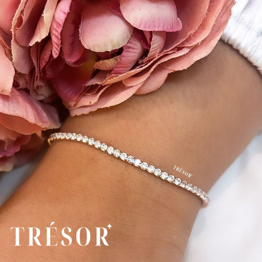 Adjustable Full Tennis Bracelet