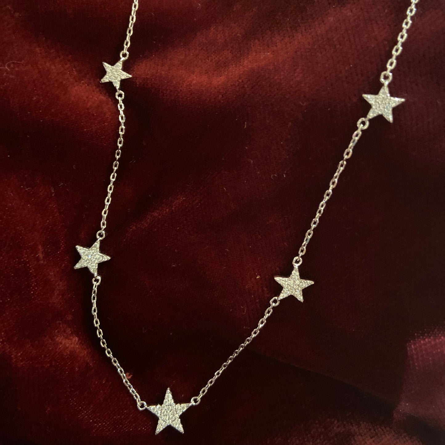 Big & Small Star Necklace